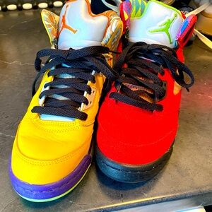 Air Jordan 5 retro Multicolor Sneakers